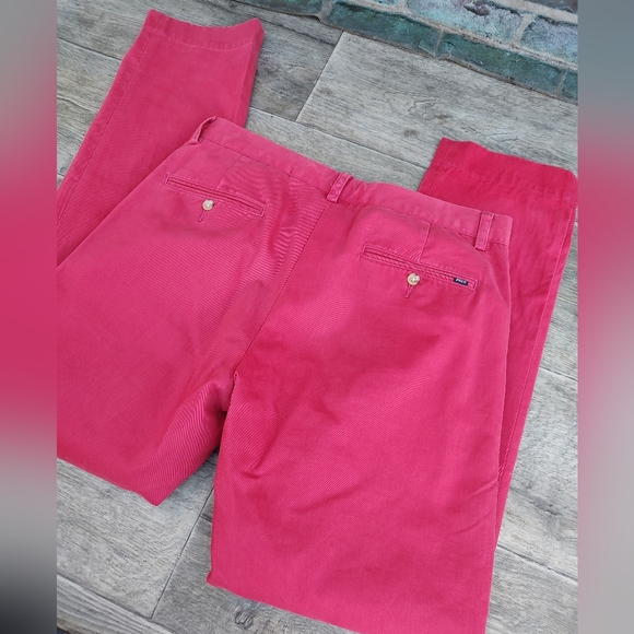 POLO Ralph Lauren “Nantucket Red” Slim Chino Pants 33x32 - Picture 8 of 9